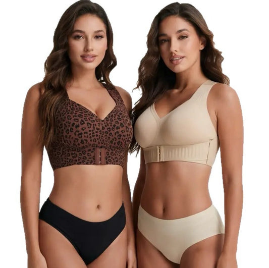 Nordiva Gelé Comfort – Bygelfri BH med korsrygg