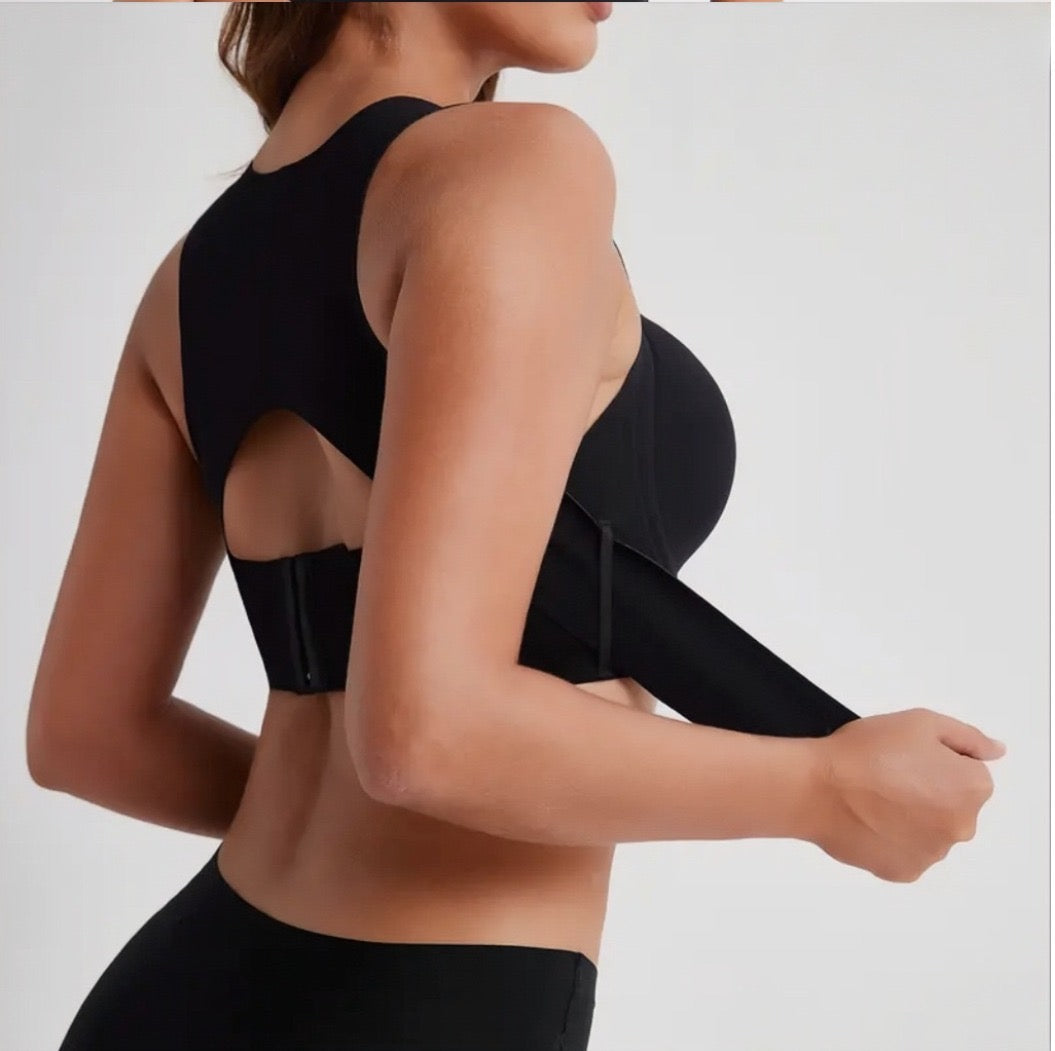 Nordiva Gelé Comfort – Bygelfri BH med korsrygg