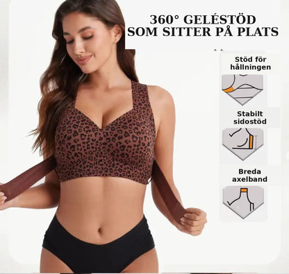 Nordiva Gelé Comfort – Bygelfri BH med korsrygg